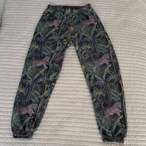 RARE! Aviator Nation Jungle Print Sweatpants